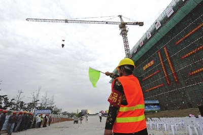 蘇州第二圖書(shū)館主體結(jié)構(gòu)封頂 將成為北部地標(biāo)性文化設(shè)施